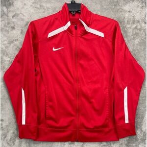 Nike Men's Full Zip Jacket‎ Size Small Red Lightweight Performance 598443-658